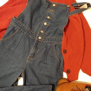 Modern 60's or 70's overalls!